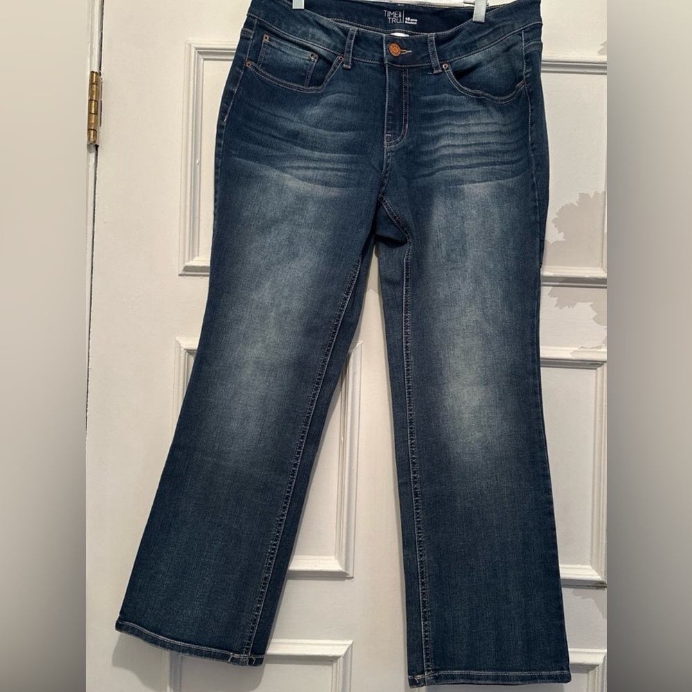 Time and Tru bootcut jeans. Size 16P. Never worn. No rips or tears.